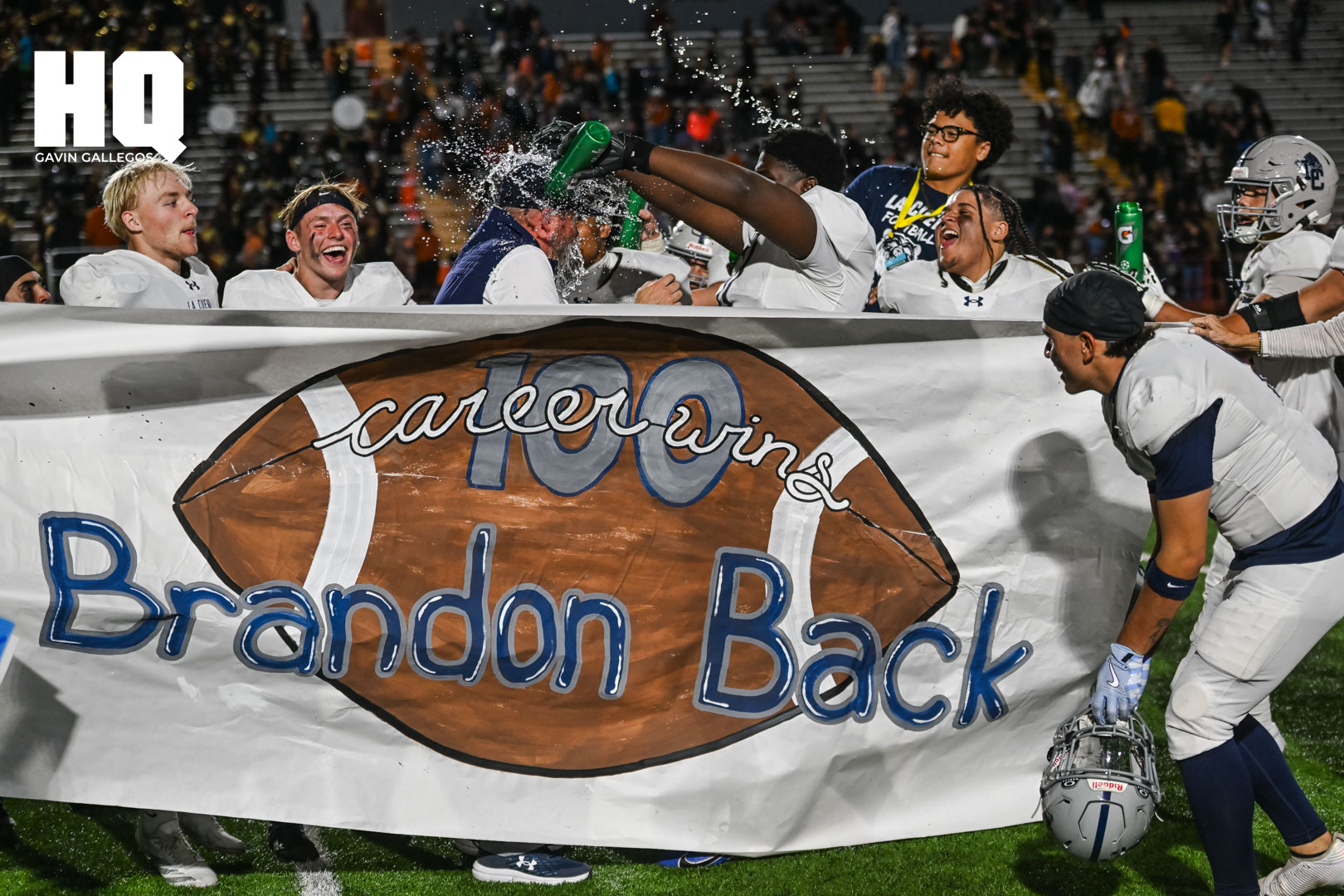 NMAA Football: Coach Brandon Back Snags 100th Win Against Rival Eldorado