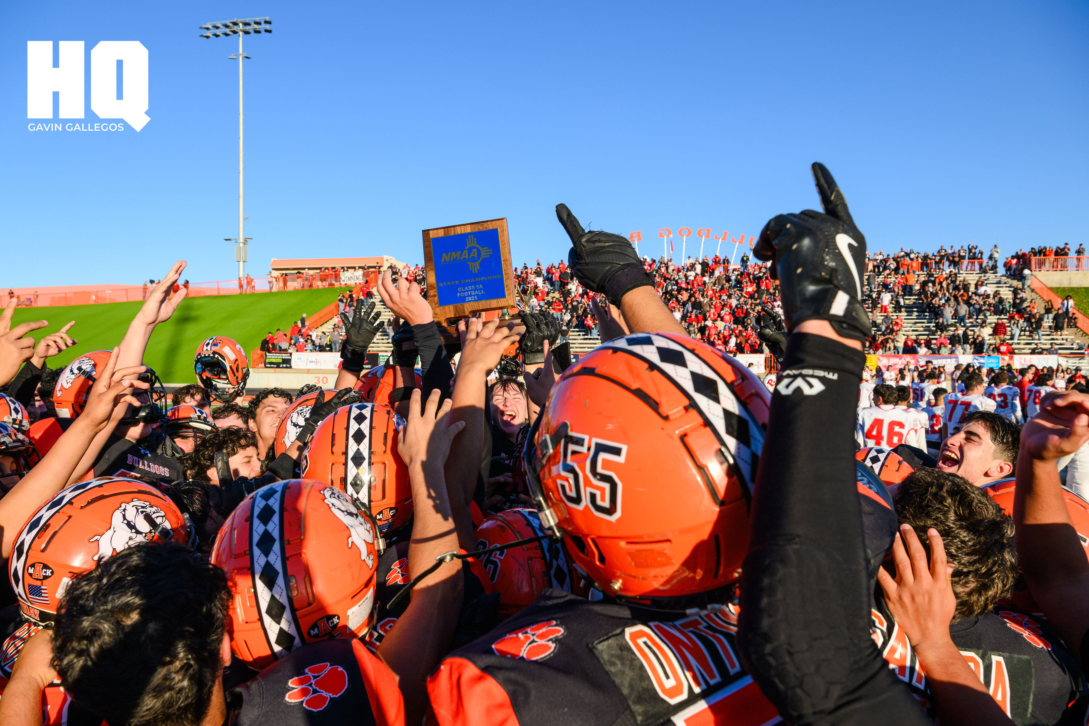 NMAA FOOTBALL: BULLDOGS BITE BACK, CLAIM 33RD STATE TITLE IN LAST 24 SECONDS OF GAME
