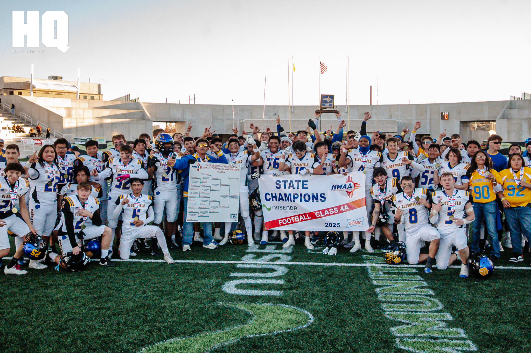NMAA FOOTBALL: Bloomfield Repeats As 4A Football Champions
