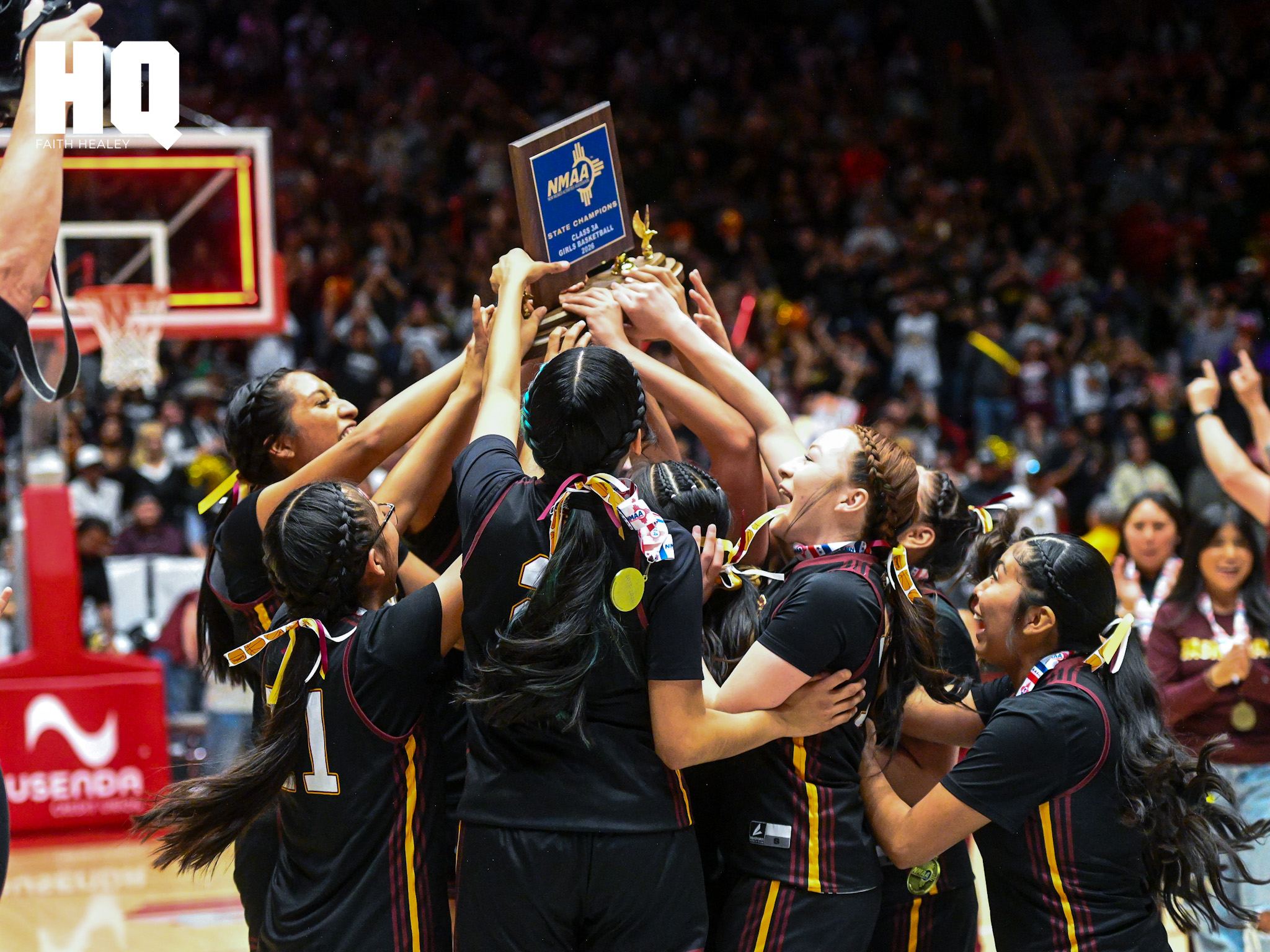 NMAA GIRLS STATE BASKETBALL: 3A CHAMPIONSHIP #1 NAVAJO PREP VS #2 SANTA FE INIDIAN